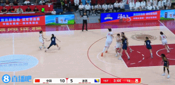 🤩接着打！张子宇内线低位要球 转身顶着人强打又是2+0！